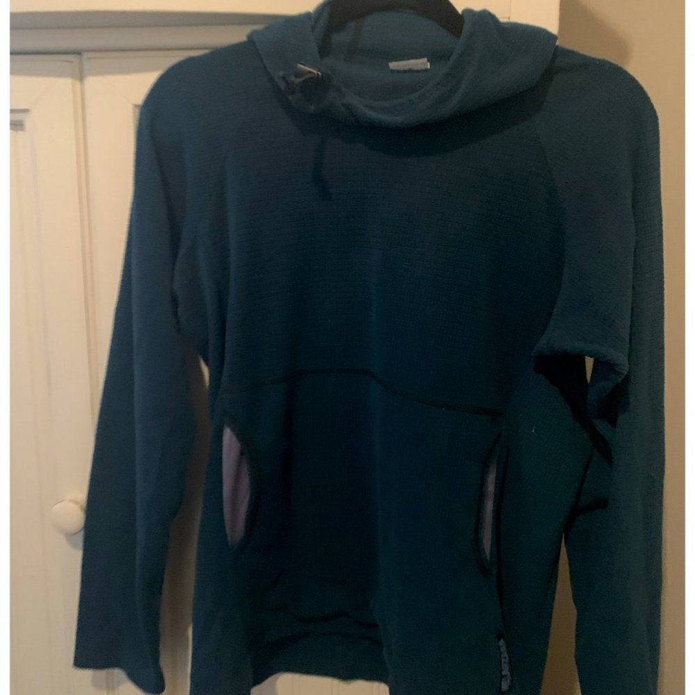 Melanzana micro grid hoodie